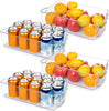 Boîtes de rangement transparentes pour le réfrigérateur (4 pièces) – CoolOrganize