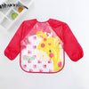 Bavoir imperméable pour bébé avec manches