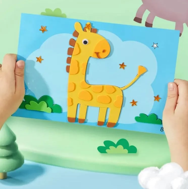 3D Autocollants Animaux - FloraFantaisie