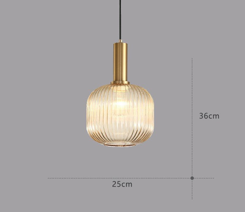 Suspension en verre rétro – ColorVibe