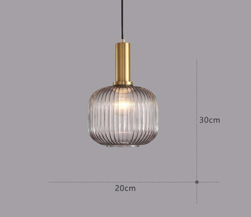 Suspension en verre rétro – ColorVibe