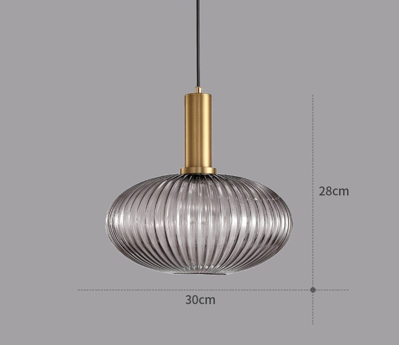 Suspension en verre rétro – ColorVibe