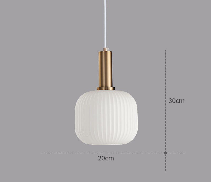 Suspension en verre rétro – ColorVibe