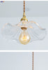 Suspension LED Design Nordique | Éclairage en verre coloré et cuivre pour chambre, salon & bar