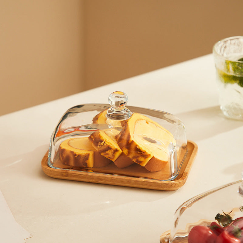 Beurrier en bois et verre – ButterElegance