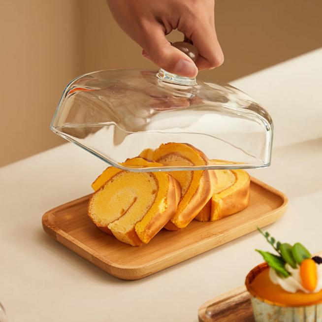 Beurrier en bois et verre – ButterElegance