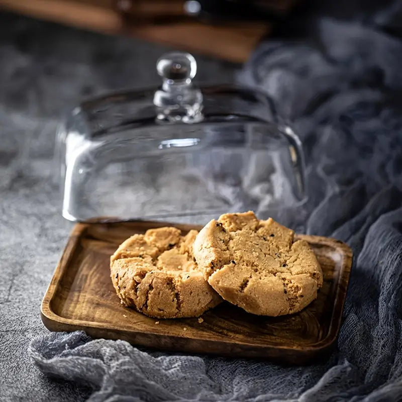Beurrier en bois et verre – ButterElegance