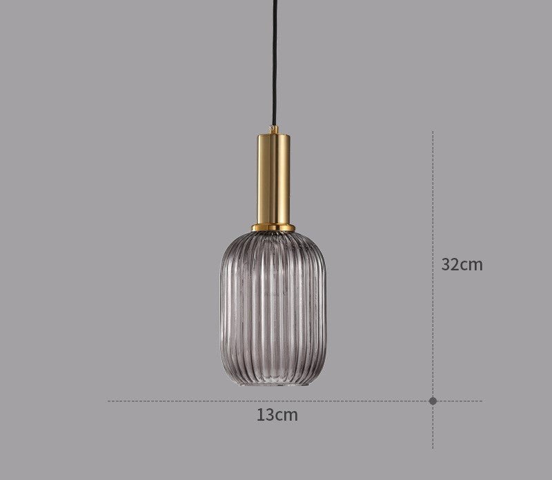 Suspension en verre rétro – ColorVibe