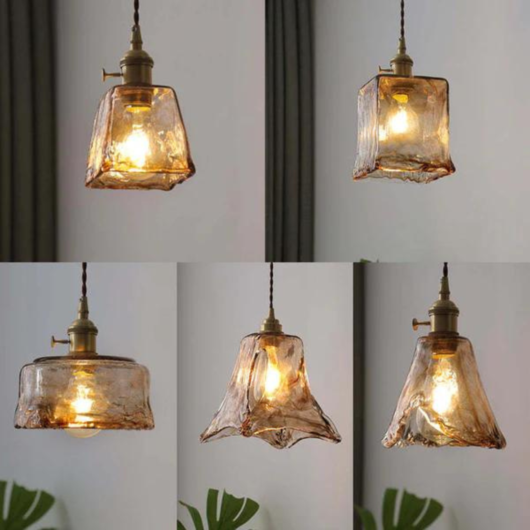 Suspension LED rétro - Jasper