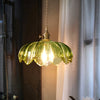 Suspension en Verre Bulle – Lampe Suspendue Élégante en Verre Transparent et Cuivre