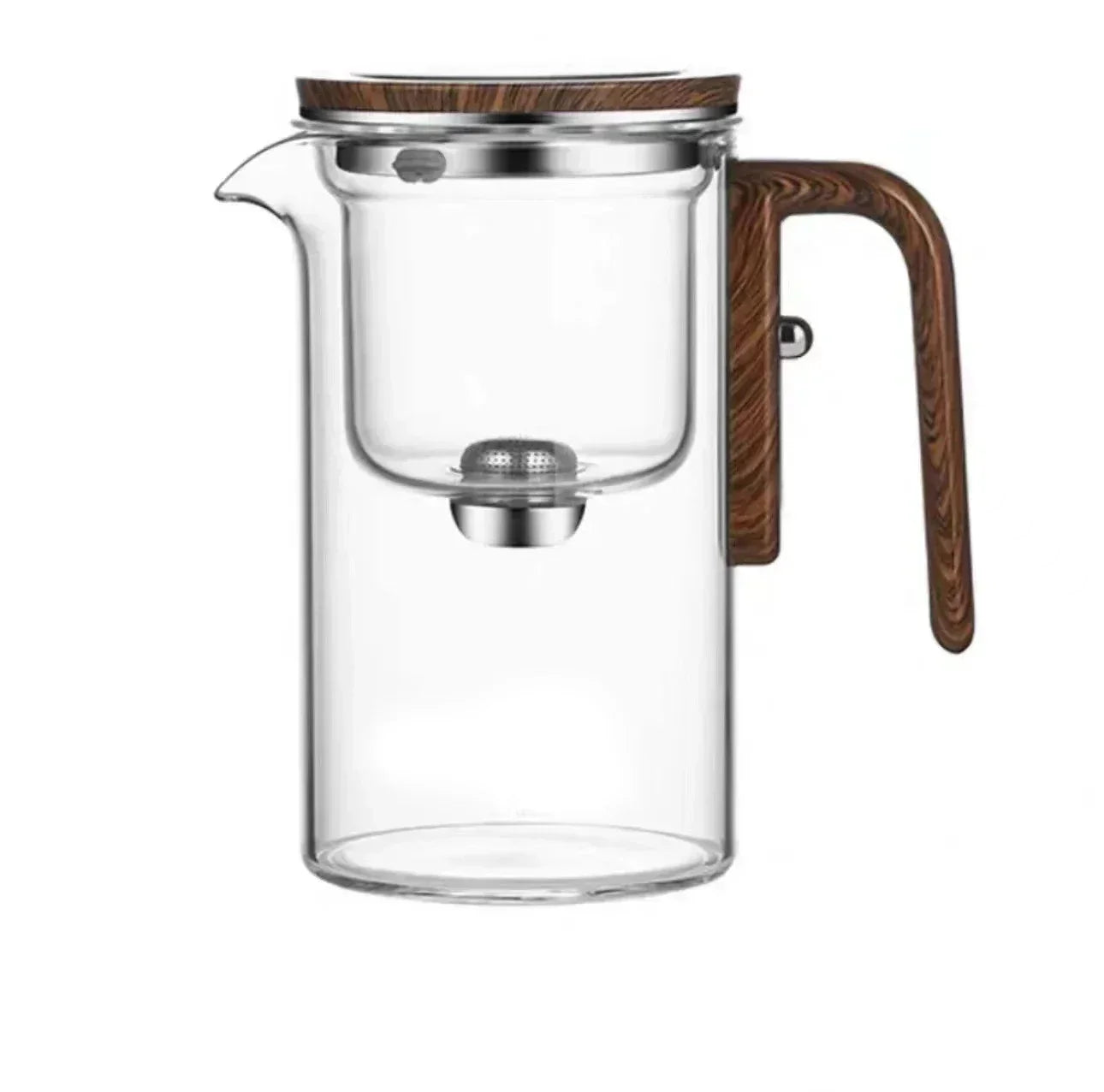Théière en verre avec filtration avancée - TeaSphere