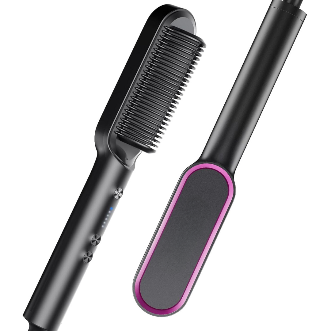 Brosse Coiffante – 5 Réglages de Chaleur, Chauffage Rapide