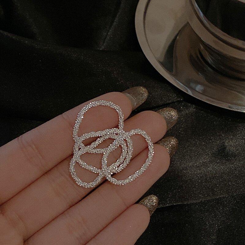 Bague en Argent Étoilé