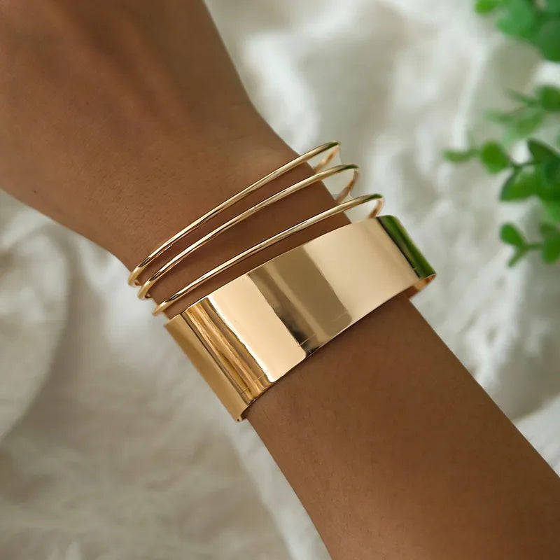 Bracelet Manchette Punk Édgy
