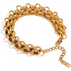 Stil Wickel | Bracelet Charme Ajustable avec Chaîne