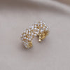 Bague ajustable en perles jolie