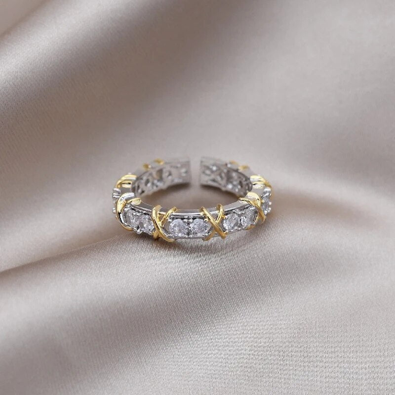 Bague ajustable contre l'anxiété et la digestion