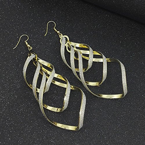 Boucles d'oreilles en spirale Glockenspiel en or