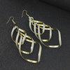 Boucles d'oreilles en spirale Glockenspiel en or