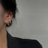 Boucles d'oreilles en forme de griffes en cristal