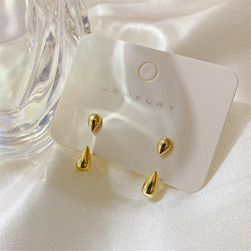 Boucles d'oreilles goutte d'eau