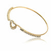 Bracelet d'amour doré avec charme