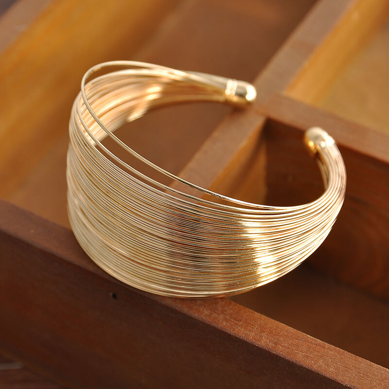 Bracelet multi-brins en or