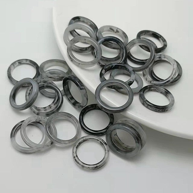 Acryl | Bague accessoire en résine acrylique