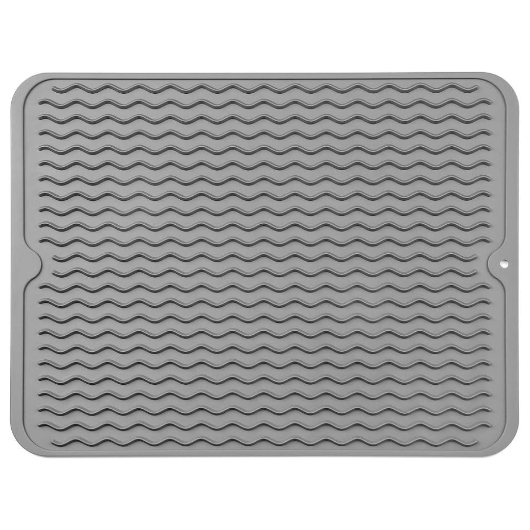 Tapis de séchage en silicone écologique - Polyvalent et résistant à la chaleur