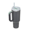 Tasse isolante avec poignée et paille - ChillMate