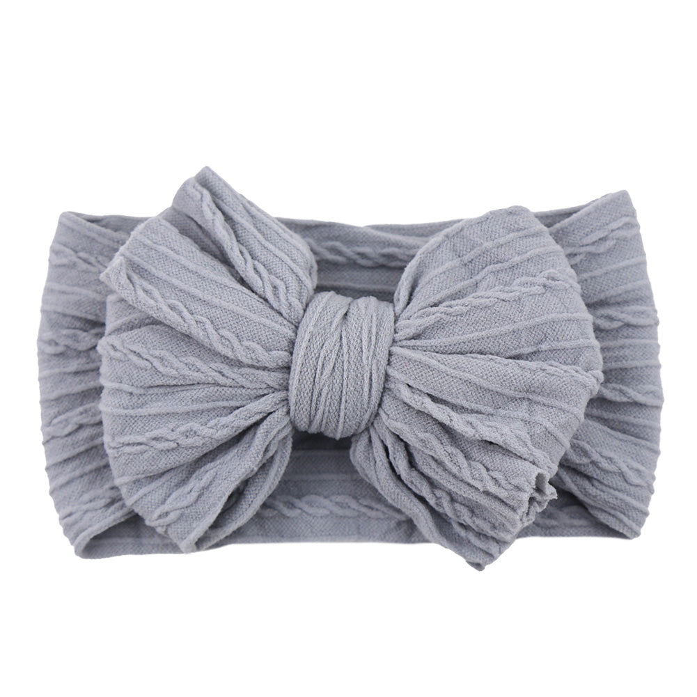 Bandeau en nylon pour enfants avec nœud