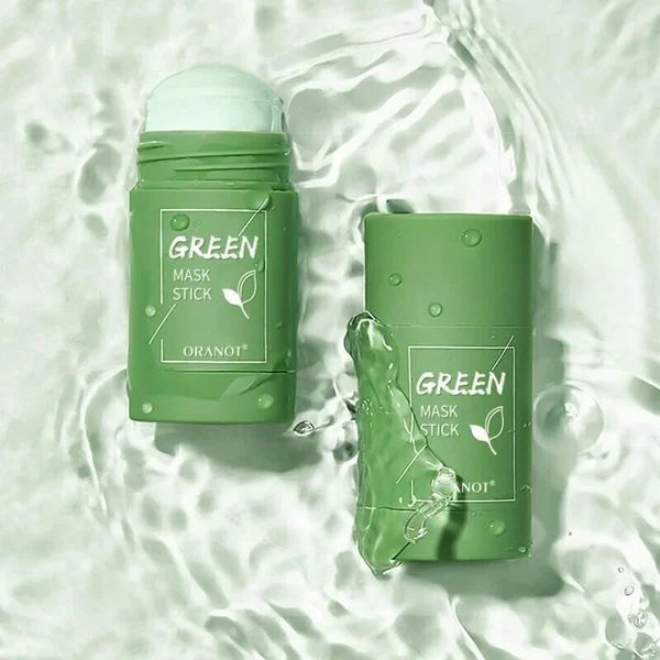Bâton de Masque au Thé Vert - Masque Visage Purifiant & Hydratant