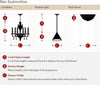 Suspension LED Design Nordique | Éclairage en verre coloré et cuivre pour chambre, salon & bar