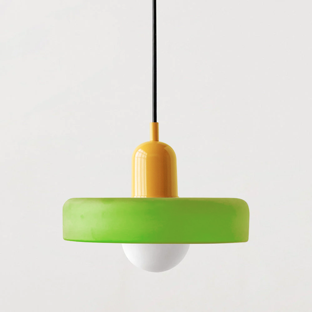 Suspension en verre coloré - BauLume