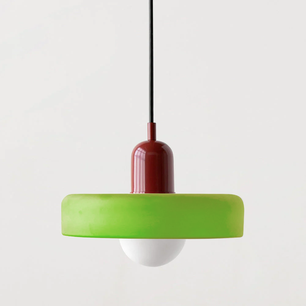 Suspension en verre coloré - BauLume