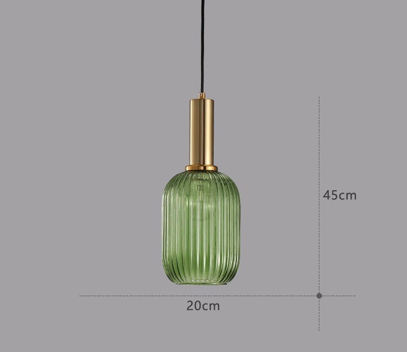Suspension en verre rétro – ColorVibe