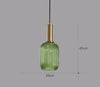 Suspension en verre rétro – ColorVibe