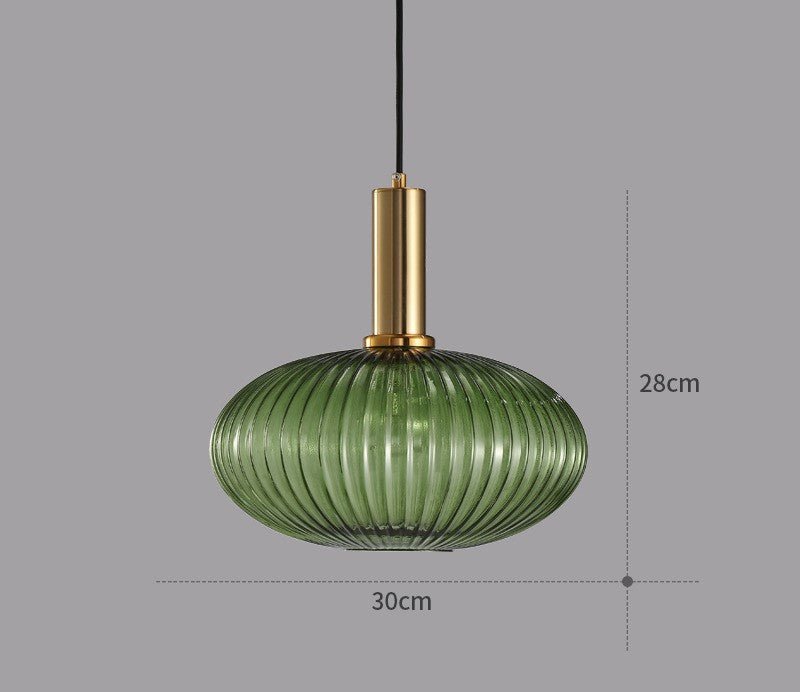 Suspension en verre rétro – ColorVibe