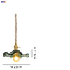 Suspension LED Design Nordique | Éclairage en verre coloré et cuivre pour chambre, salon & bar