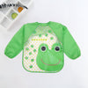 Bavoir imperméable pour bébé avec manches