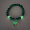 Bracelet Charme Lotus Luminescent