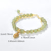 Bracelet en Jade Feuille
