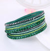 Bracelet en strass à plusieurs couches