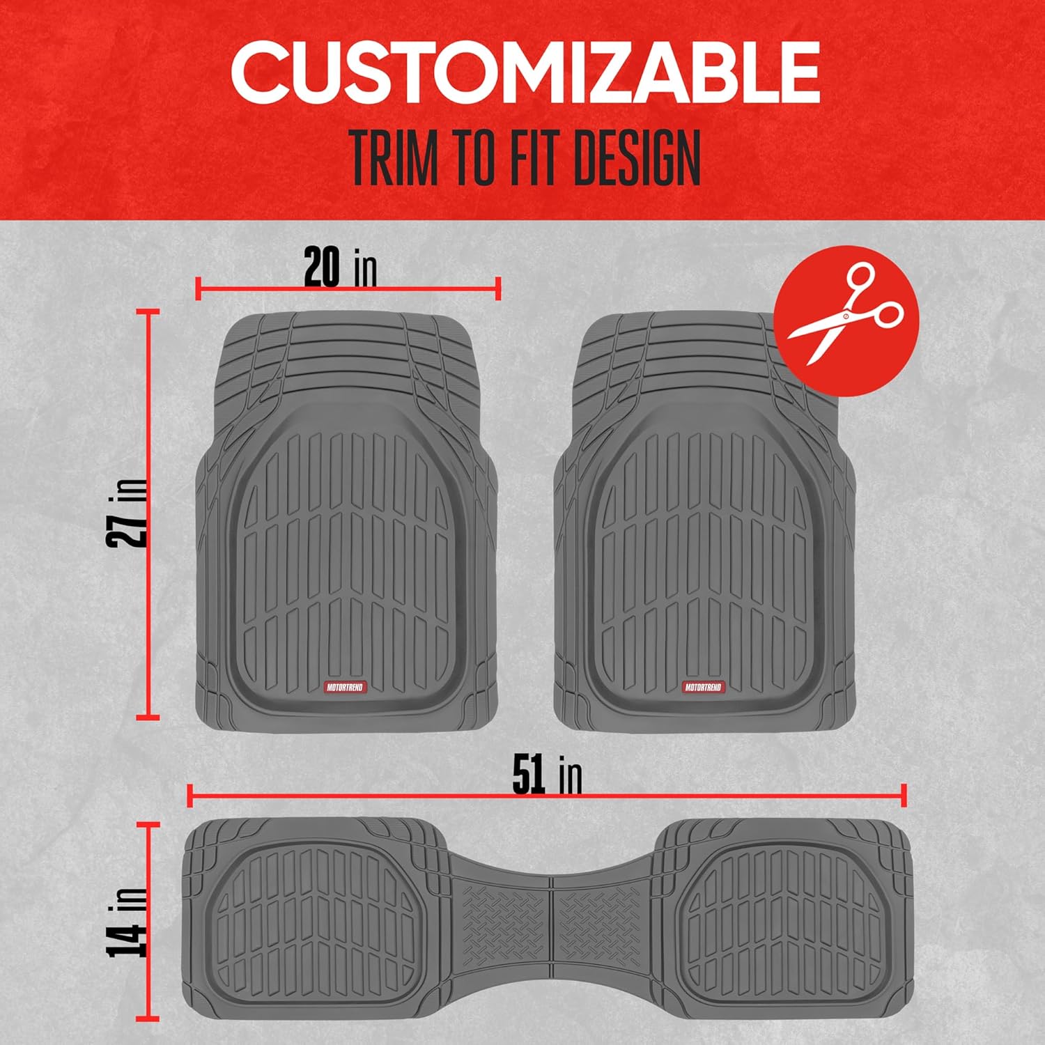 Tapis de voiture flexibles