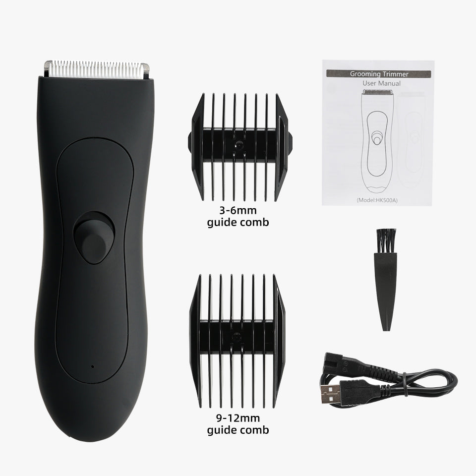 Tondeuse à cheveux corporels pour hommes et rasoir pour femmes avec tondeuse bikini et intime