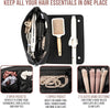 Trousse de voyage 2-en-1 pour outils capillaires & Tapis résistant à la chaleur