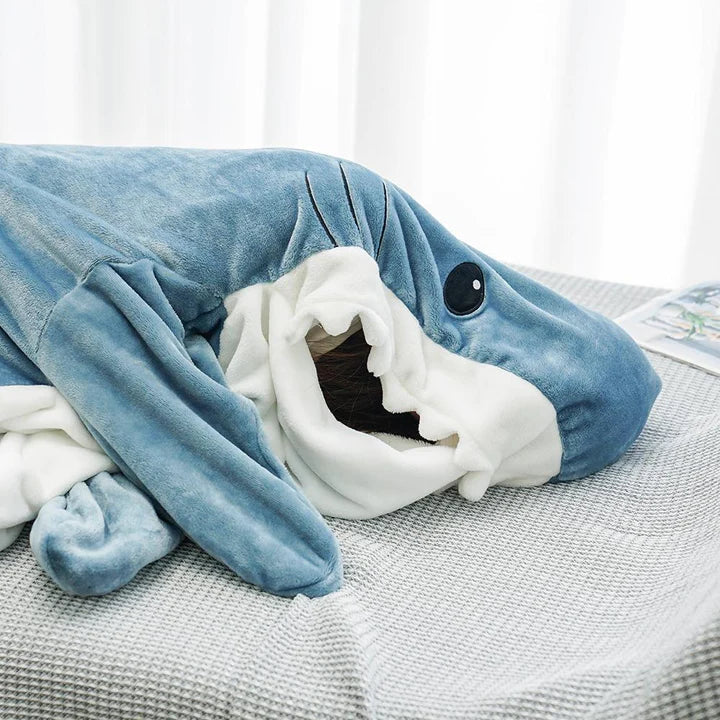 Ultrasoft Onesie requin pour petits et grands - ChompChill