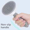 Brosse de Soins pour Animaux - Peigne Auto-nettoyant pour Chiens et Chats