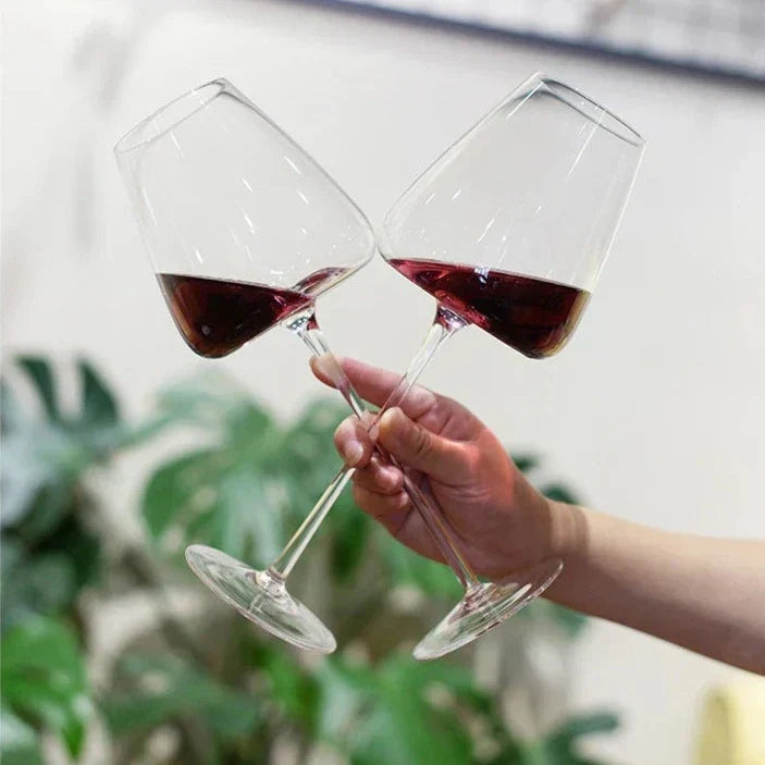 Verres à Vin en Cristal | LuxeSip | Élégance Artisanale