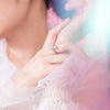 Bague en pierre de lune ajustable